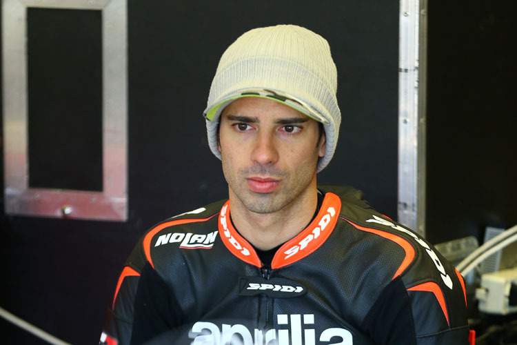 Marco Melandri: So richtig unzufrieden wirkt er nicht