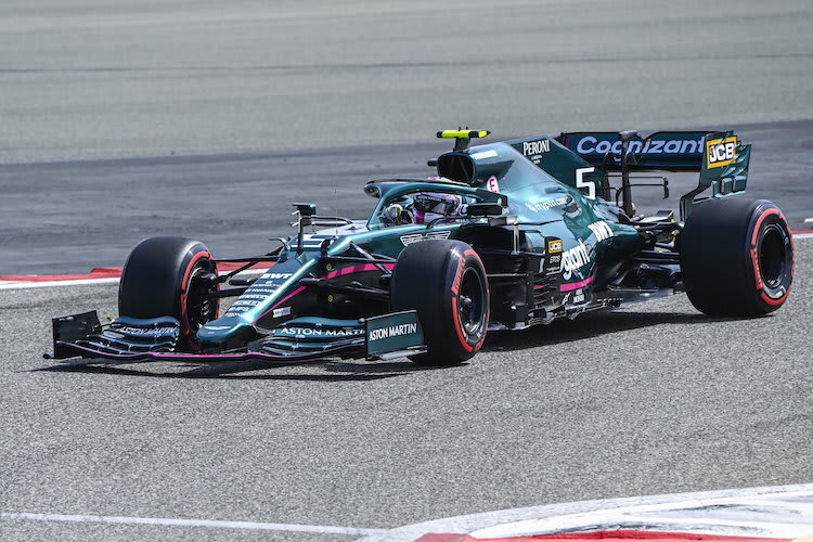 Sebastian Vettel im AMR21