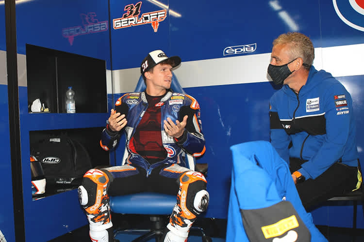 Garrett Gerloff (li.)