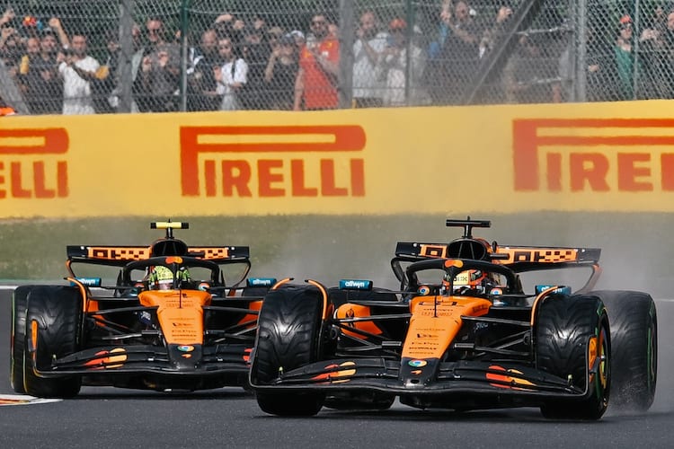Oscar Piastri vor Lando Norris