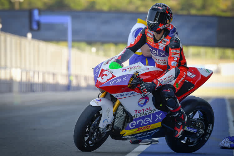 Lukas Tulovic am Montag in Jerez