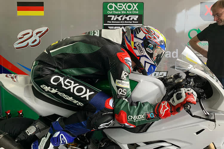 Reiti bei der Sitzprobe