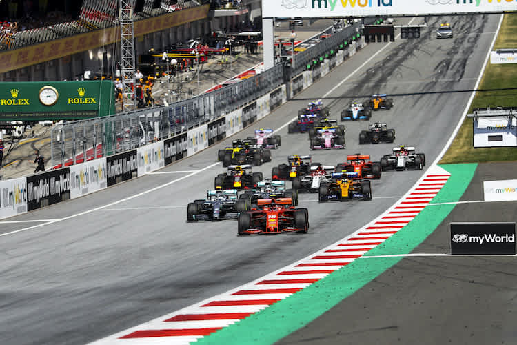 Die Formel 1 legt am 5. Juli los