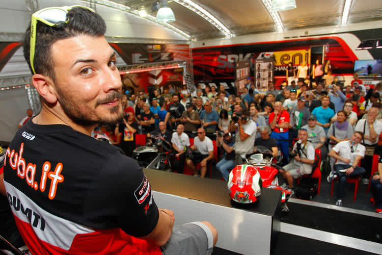 Davide Giugliano ist ein kommender italienischer Star