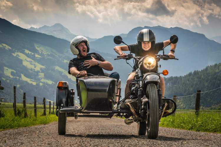 Motorradfahren ist Lebensfreude