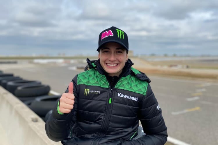 Ana Carrasco: Daumen hoch nach dem zweiten Test