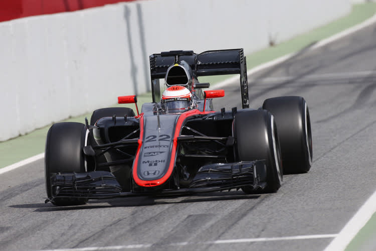 Jenson Button im McLaren-Honda