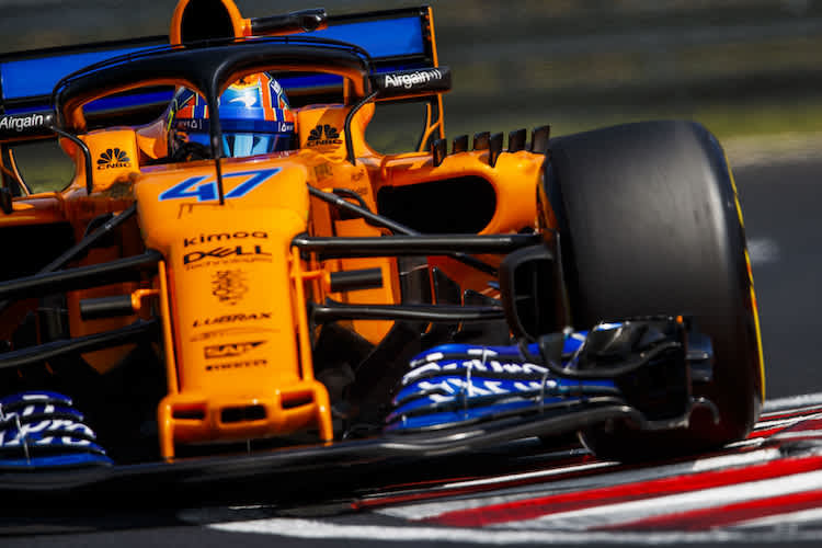  Die Formel-1-Reifen bereiten Lando Norris weniger Mühe als das schwarze Gold in der Formel 1