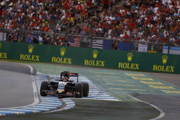 Daniil Kvyat ist neben der Spur