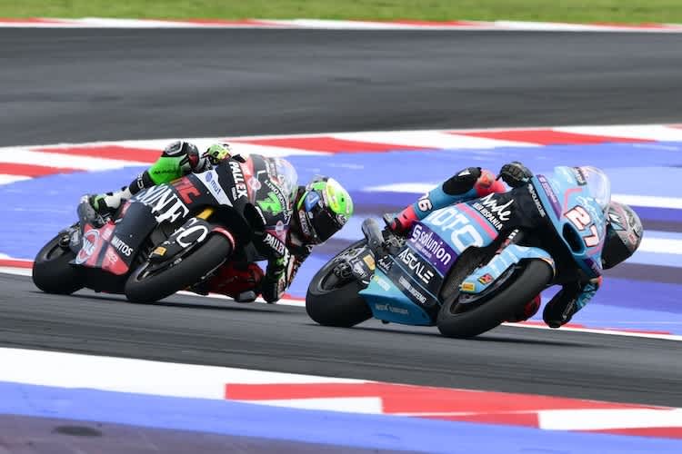 Daniel Holgado vor Barry Baltus