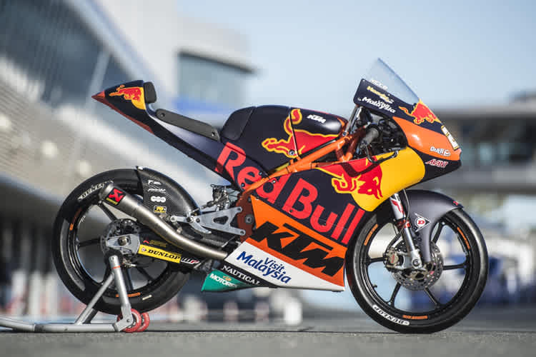 In der Moto3-WM gibt es nur Production Racer