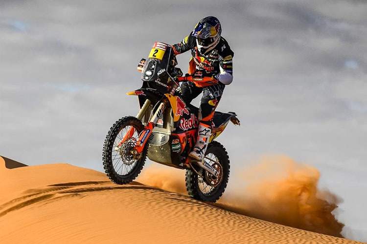 Matthias Walkner verteidigte seinen sechsten Gesamtrang