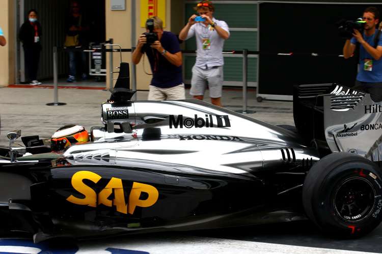 Viel Aufmerksamkeit, wenig Runden: der McLaren-Honda