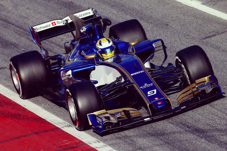 Marcus Ericsson in Spanien