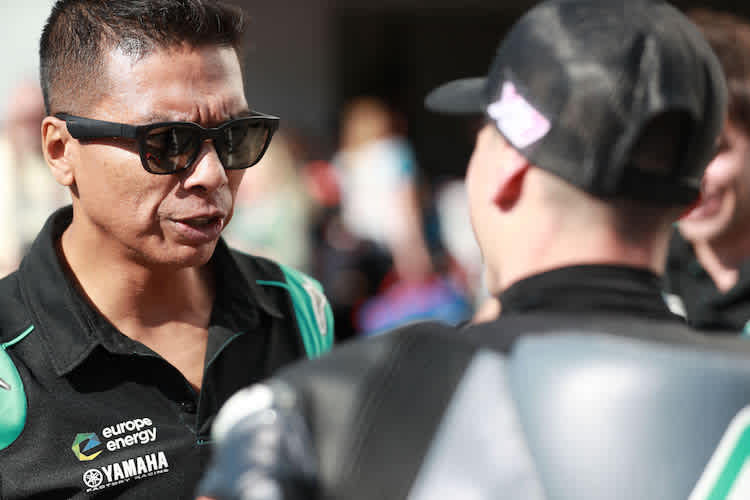 Petronas-Yamaha-Teamchef Razlan Razali