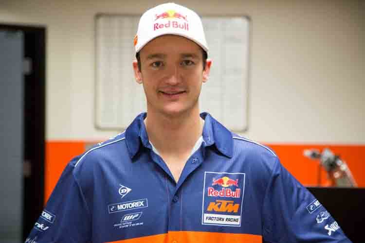 Neuzugang aus der Motocross-WM: Dean Ferris wird in der 250-ccm-Klasse Nachfolger von Ken Roczen