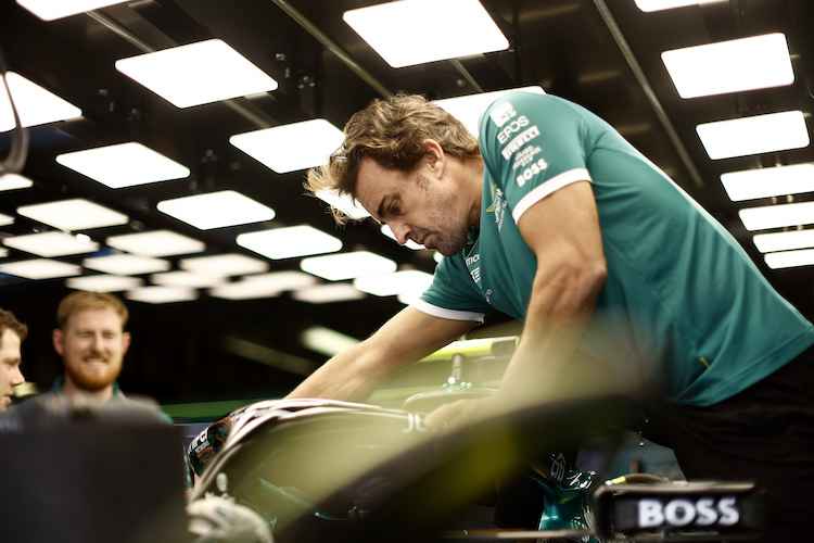 Fernando Alonso: «Wenn ich am Funk spreche, dann denke ich nicht daran, dass die ganze Welt zuhört»