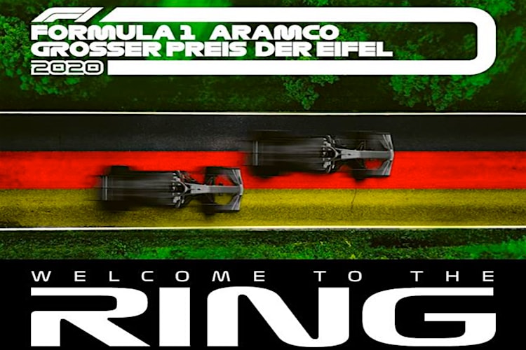 Das Plakat für den Eifel-GP