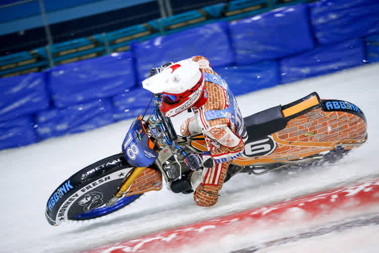 Jasper Iwema ist aufs Eis geraten