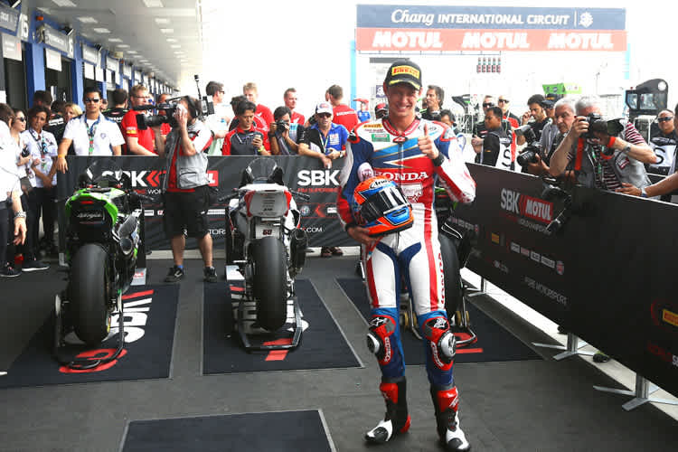 Michael van der Mark fuhr in Thailand sensationell auf Pole-Position