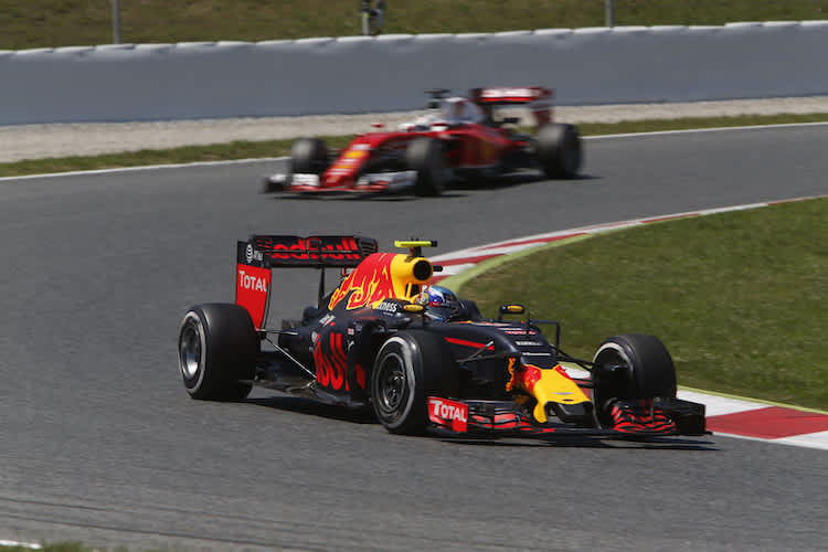 Verstappen vor Vettel – so endete der Test von Barcelona