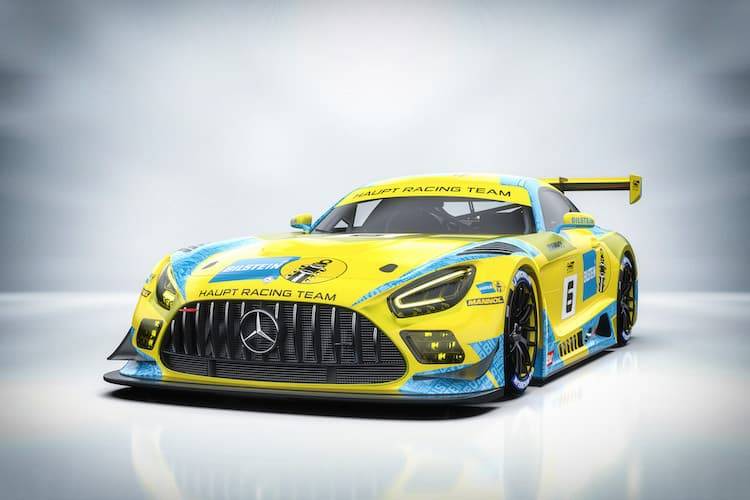 Der Bilstein-Mercedes von HRT