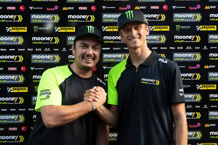 Alessio Salucci und Luca Marini