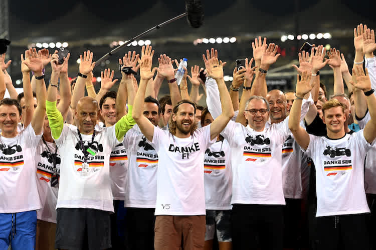 Sebastian Vettel sagt Adieu