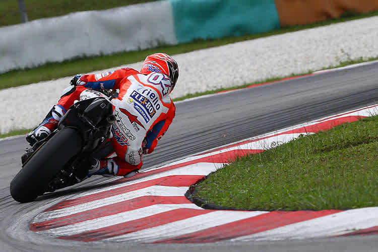 Andrea Dovizioso in Sepang