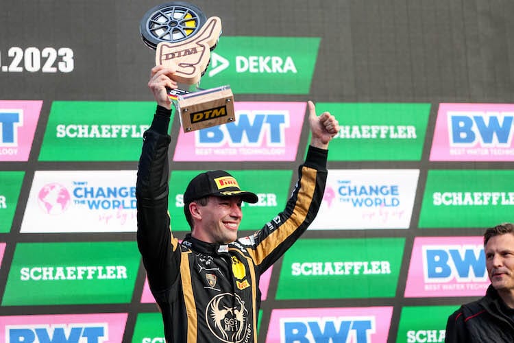  Christian Engelhart hofft, auch 2024 für das Grasser Racing Team auf dem Podest jubeln zu dürfen