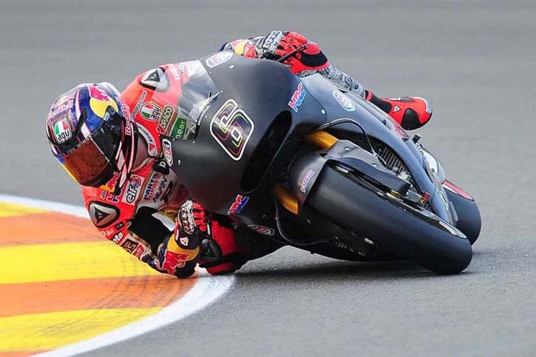 Valencia-Test: Stefan Bradl auf der 2014-Honda