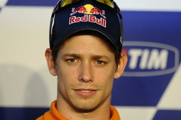 Der zweifache MotoGP-Weltmeister Casey Stoner 