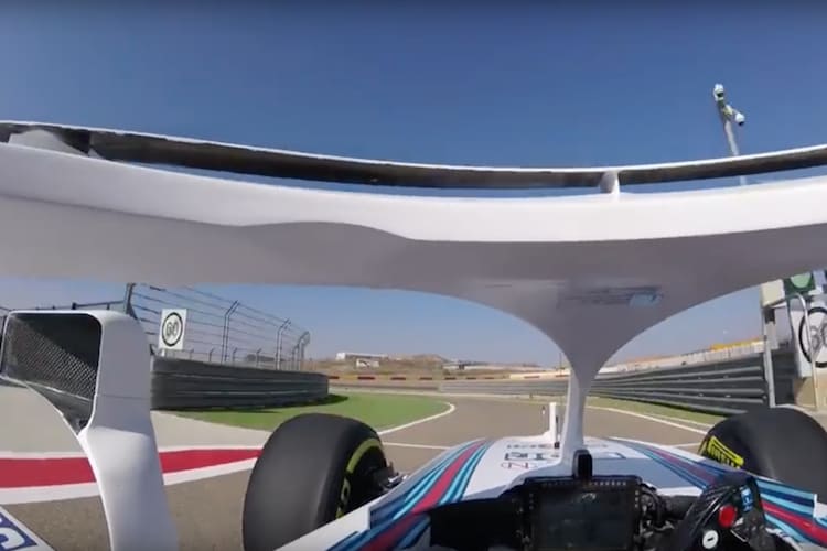 Williams hat diese Bilder von Testfahrten in Aragon veröffentlicht