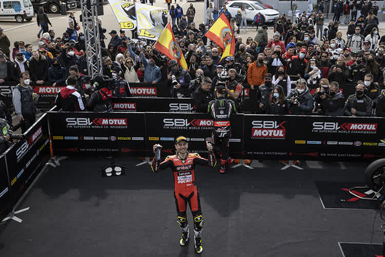 Sieger Alvaro Bautista war überragend
