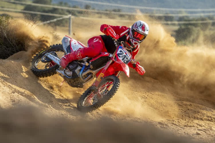 HRC-Ass Tim Gajser in Aktion