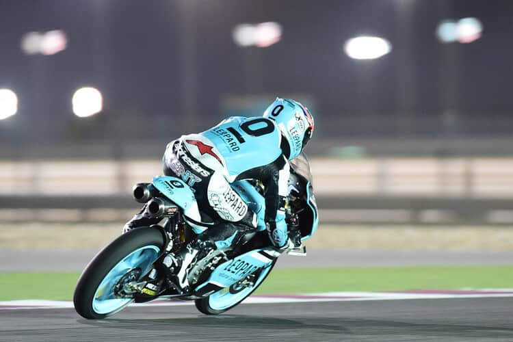 Kent aus dem Leopard-Team (Kiefer) in Katar