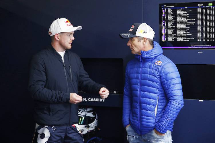 Sébastien Loeb und Nick Cassidy