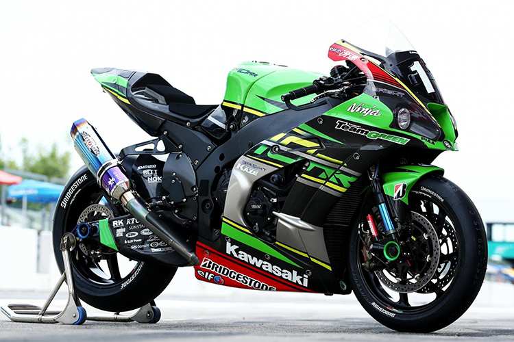 Die Suzuka-Maschine von Kawasaki