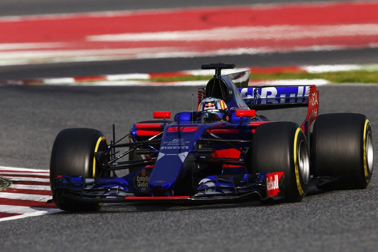 Carlos Sainz mit seinem Toro Rosso bei den Wintertests 2017