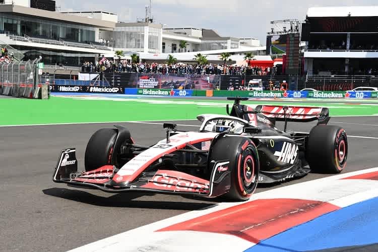 Oliver Bearman war der Schnellste der Rookies, die am ersten freien Training in Mexiko teilnahmen