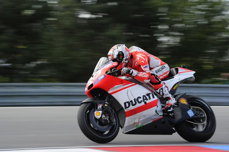 Andrea Dovizioso war im ersten Training gut dabei