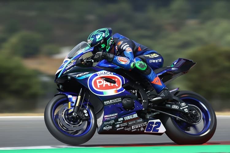 Yamaha-Pilot Stefano Manzi holt alles aus seiner R6