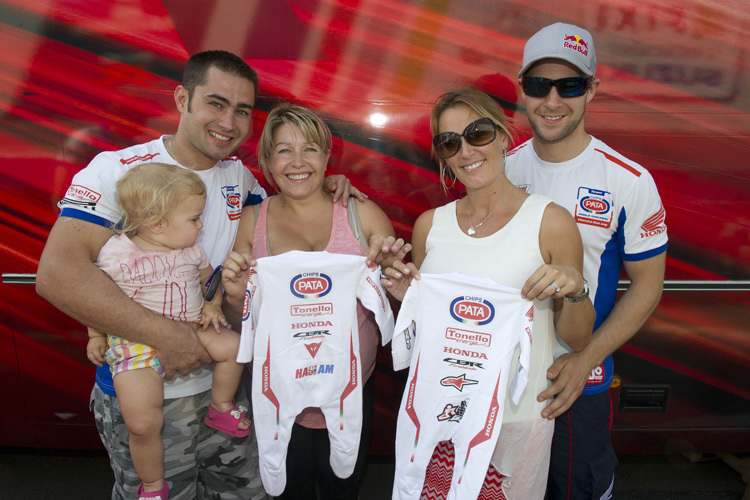 Familie Haslam und Rea