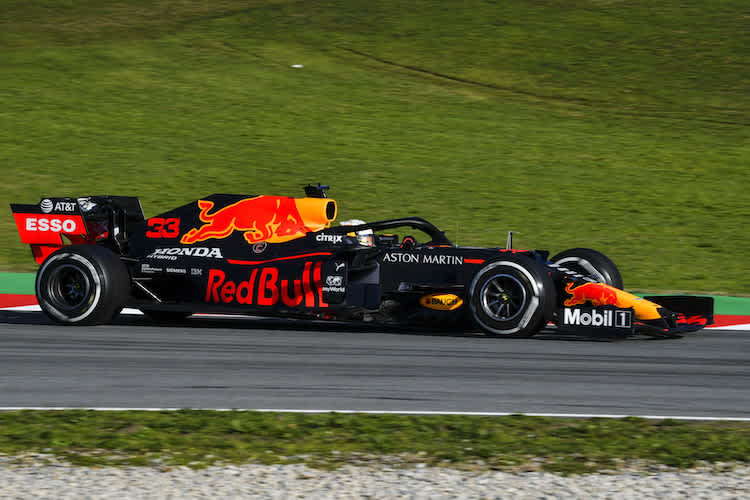 Max Verstappen auf dem Circuit de Barcelona-Catalunya