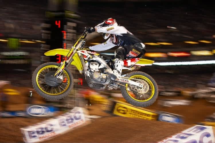 Chad Reed: Gleichauf mit James Stewart.