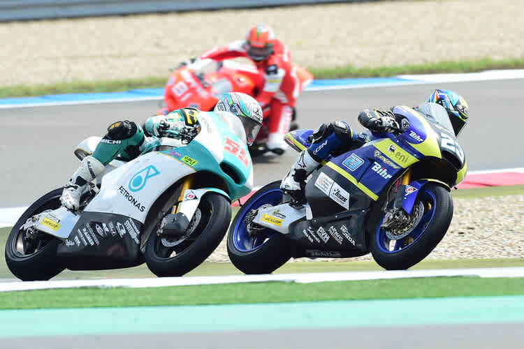 Marcel Schrötter im Moto2-Rennen von Assen