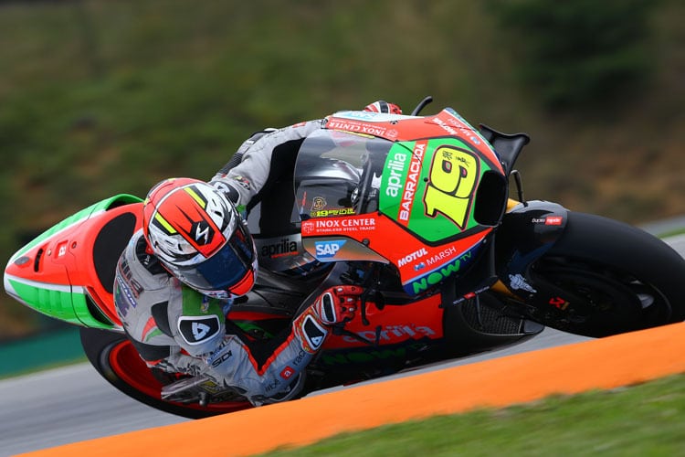 Alvaró Bautista im Training zum Brünn-GP