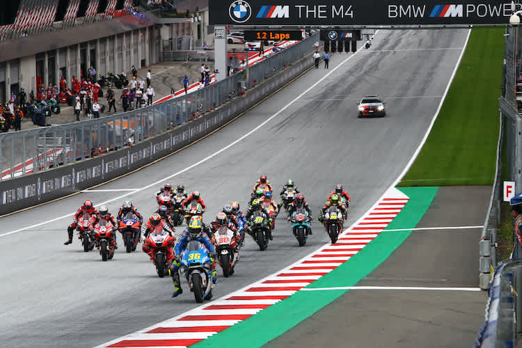 Die MotoGP ist nur eine der zahlreichen Motorsport-Serien, die auf dem Red Bull Ring unterwegs ist 