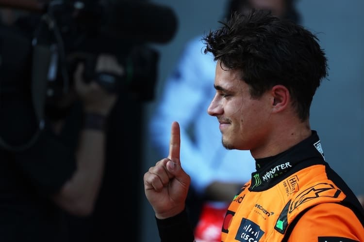 Lando Norris hat sich die beste Ausgangslage für den Österreich-GP auf dem Red Bull Ring verschafft