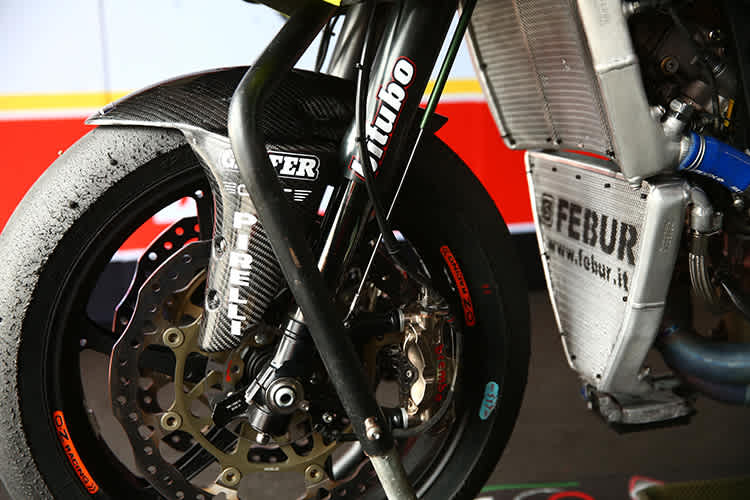 Die Vordergabel von Bitubo wird von Laverty gelobt